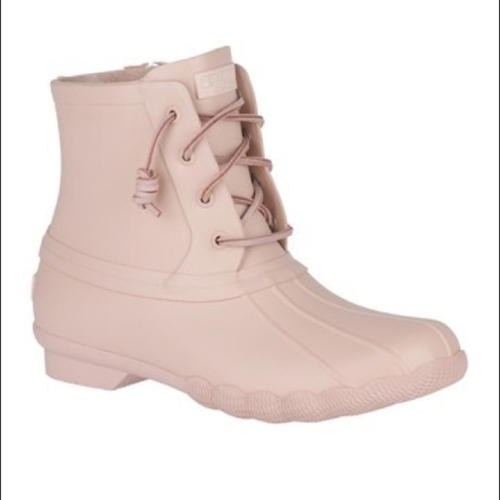 Sperry Rubber Duck Boot- DUSTY PINK!